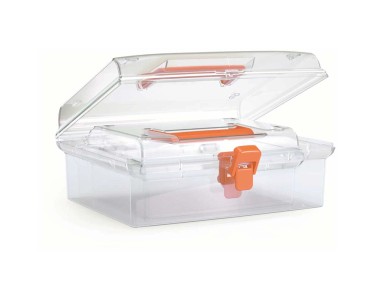 Boîte Verrouillable pour Médicament, Grande Transparente Boîte de