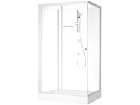 Aurlane Komplettdusche Eckig 115 cm x 90 cm x 205 cm Silber Matt Aurlane Komplettdusche Eckig 115 cm x 90 cm x 205 cm Silber Matt