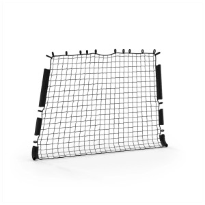 Rete da calcio nera Exit Toys GetSet MB200 per Monkeybars, 234x250 cm.