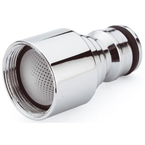 Gartec Aquajet Raccord de robinet M22 intérieur, laiton chromé pour systèmes d'eau froide.