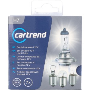 Unitec H7 kit sostituzione lampadine: Set completo con varie lampadine auto e fusibili.