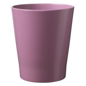 Pot à orchidées Merina Pretty fuchsia mat, Ø 14 cm, idéal pour les orchidées.