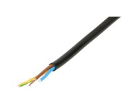 TD-Kabel H05VV-F Schwarz 3 x 1,0 mm² Länge 5 m TD-Kabel H05VV-F Schwarz 3 x 1,0 mm² Länge 5 m