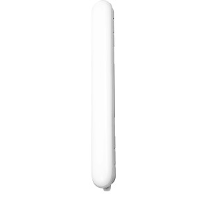 Lampada LED slim grigia da 12 W resistente all'umidità per bagno e cantina.