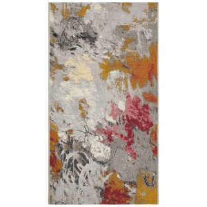 Tappeto da esterno Andiamo Portland grigio-multi, 80x150cm, motivo astratto.