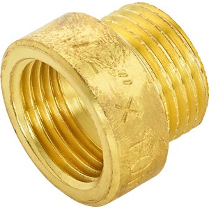 Prolunga rubinetto in ottone, 18,6 mm x 21 mm, per estendere i raccordi filettati di 10 mm.
