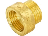 Hahnverlängerung 18,6 (Rp 1/2) x 21 mm (R 1/2) Messing 10 mm