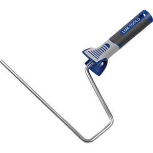 LUX Ersatzbügel 26,5 cm mit 3-Komponenten-Griff für Farbroller. Komfortabler Griff, mittlere Bügelbreite.