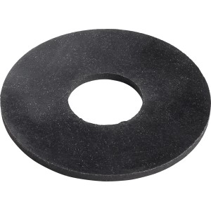 Joint de cloche noir en caoutchouc, Ø 65mm, pour réservoirs WC.
