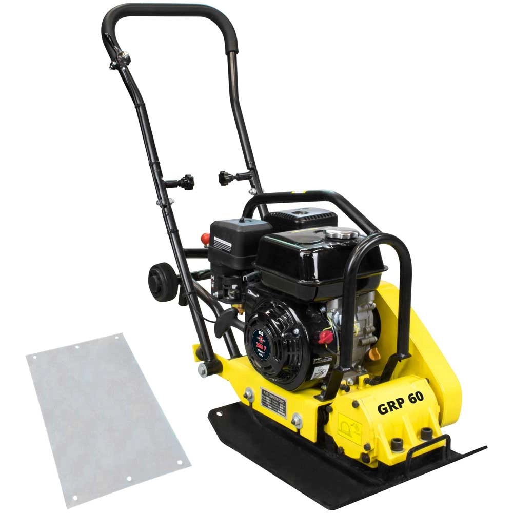Güde Rüttelplatte GRP 60 inkl. Fahrwerk und Polyurethanmatte kaufen bei OBI