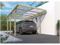 Alpholz Carport Jean Kiefer KDI Braun B 304 cm x T 511 cm