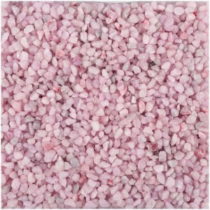 Granulato decorativo rosa (2-3 mm) per vasi, ciotole e progetti di bricolage.