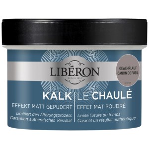 Libéron pittura effetto gesso Le Chaulé, colore Canna di Fucile, barattolo da 0,25 l.