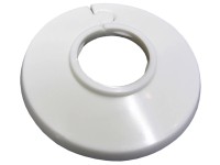 Heizkörperrosette Weiss 18 mm