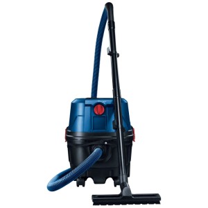 Aspirateur eau et poussière Bosch Professional GAS 12-25 PL, bleu et noir.