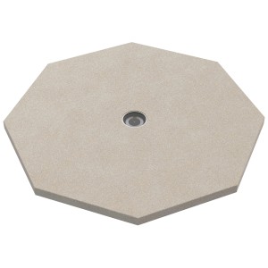 Outdoorchef Pizzastein Heat, eckig, 36x36 cm, aus Cordierit für knusprige Pizza vom Grill.