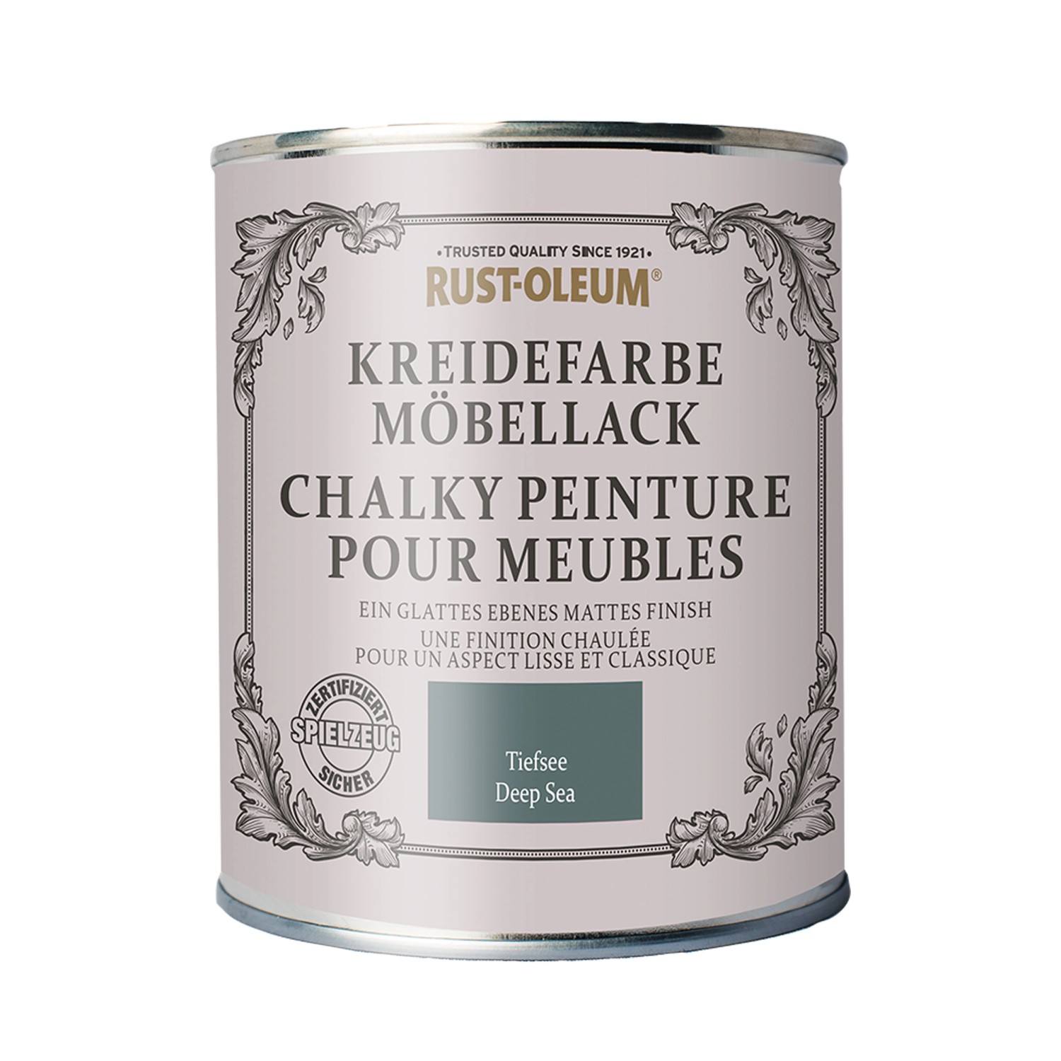 RustOleum Kreidefarbe Möbellack Tiefsee Matt 750 ml kaufen bei OBI