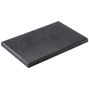 Piastrella per terrazza Diephaus Scivo Basalto Nero, 60x40 cm, per terrazze e vialetti.