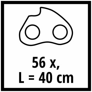 Immagine simbolo catena di ricambio Einhell 56T 40cm - Accessori per motoseghe