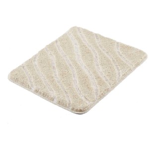Tappeto bagno Kleine Wolke Tram, caramello, 55x5 cm, poliacrilico, con struttura.