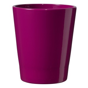 Cache-pot pour orchidées Söndgen Merina Candy brillant mûre, Ø 14 cm.