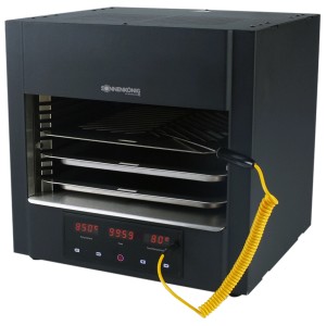 Sonnenkönig Grill elettrico Dragon 805 con griglia e display digitale.