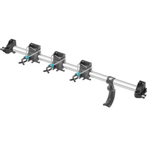 Gardena Gerätehalter Plus per riporre attrezzi da giardino e dispositivi combisystem salvaspazio.