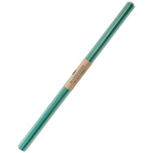 Carta velina verde scuro, 6 fogli da 50x70 cm, arrotolata e con fascetta.