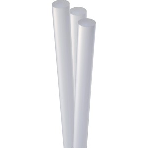 Steinel Stick di colla a caldo Cristal, 16 pezzi, Ø 7 mm, trasparenti per pistole a colla a caldo.