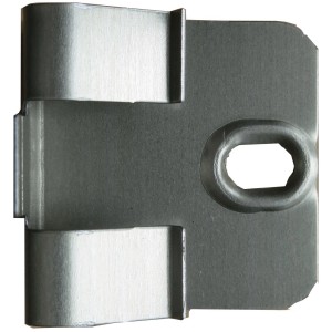 Metall Befestigungsclip für Stecksockelleisten, Zubehör für Laminat & Parkett, 20 Stück.