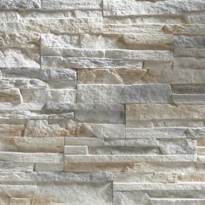 Rivestimento Stegu Nepal beige-grigio: rivestimento murale effetto pietra naturale per interni ed esterni.
