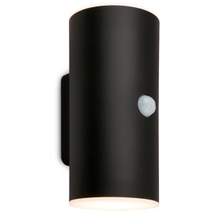 Briloner LED-Akku-Wandleuchte Lima Sensor Schwarz 6 W / 3'000 K / 700 lm
