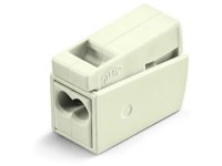 Netzanschlussklemme Weiss Ø 2,5 mm / 10 Stk. Netzanschlussklemme Weiss Ø 2,5 mm / 10 Stk.