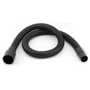 Tuyau d'aspiration noir pour aspirateur à cendres Valo, accessoire pour cheminées et poêles.