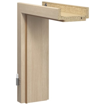 GetaDoor Türzarge CPL Eiche Eleganzia 201,5 x 85 x 8cm DIN R