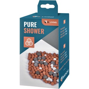 B. Living Pure Shower filtro a perle minerali, filtro di ricambio per doccetta, quarzo e silicato.