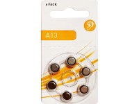 Hörgerätebatterie A13 / 6 Stk.