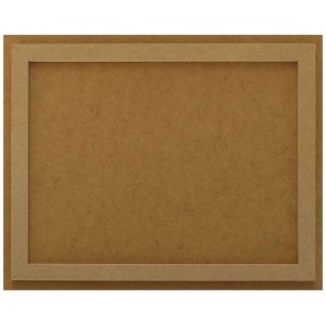Retro del pannello decorativo Dunes 40x50 cm, pannello in MDF senza motivo, quadri per soggiorno