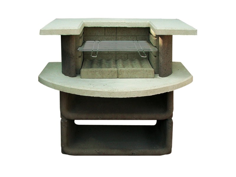 Buschbeck Grillkamin Montana Beton WeissBraun kaufen bei OBI