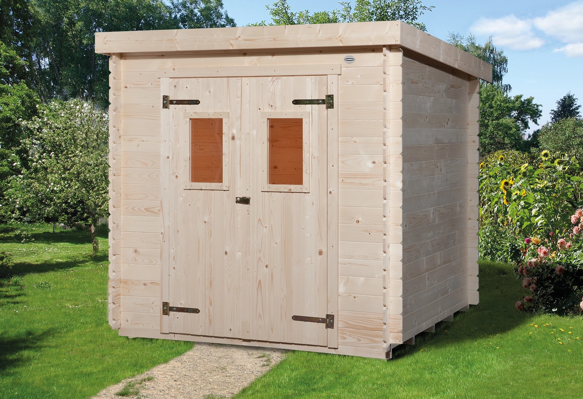 OBI HolzGartenhaus Cortina A 200 x 150 cm kaufen bei OBI