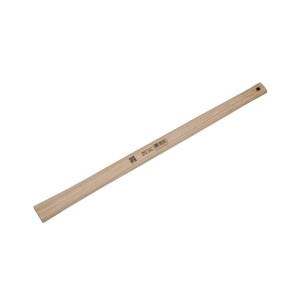Manche de pioche cruciforme LUX Classic, 80 cm, en hêtre avec trou de suspension pour le travail du sol.