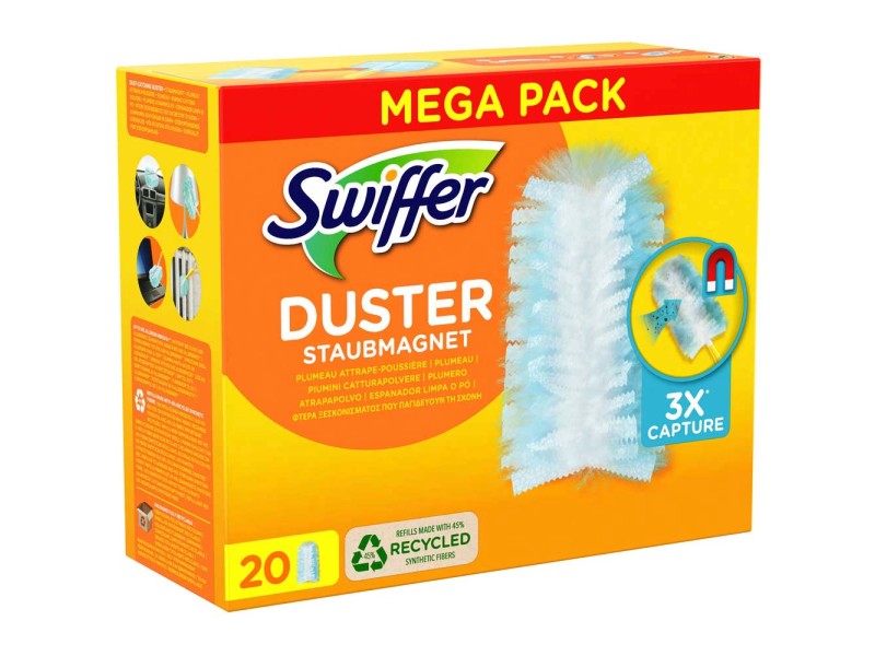 Swiffer Duster catturapolvere confezione ricarica 20 piumini