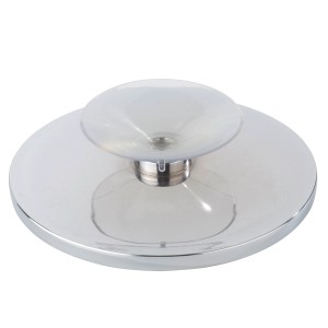 Specchio cosmetico ingranditore Wenko con ventosa, ingrandimento 500% per bagno e viaggio.