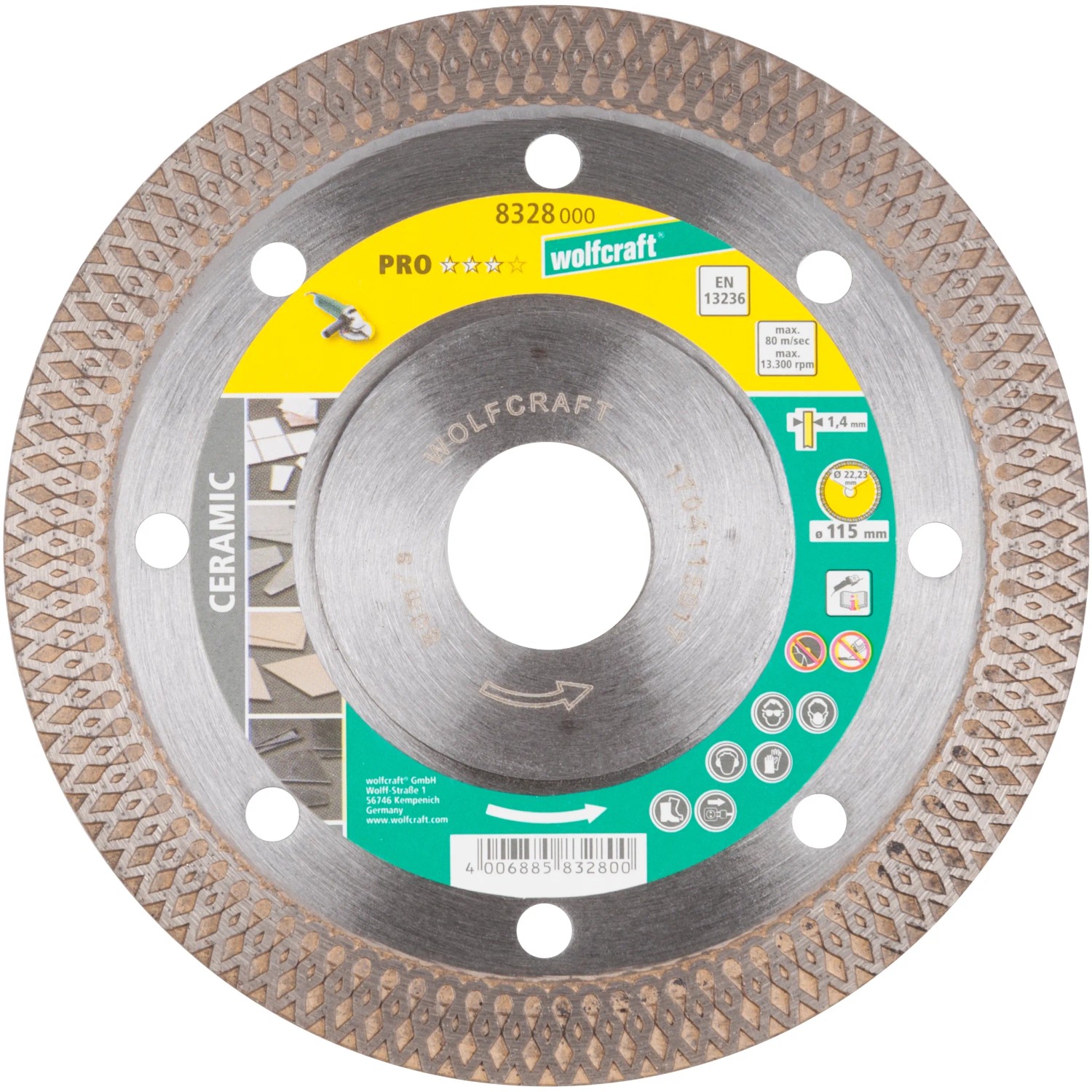 Produktbild von Trend Metalltrennscheibe 115mm Im 10er Pack – 1mm Dünn, Für Stahl, Edelstahl & Aluminium