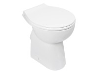 Aquasu Stand-WC spülrandlos +7 cm Komforthöhe mit WC-Sitz Aquasu Stand-WC spülrandlos +7 cm Komforthöhe mit WC-Sitz