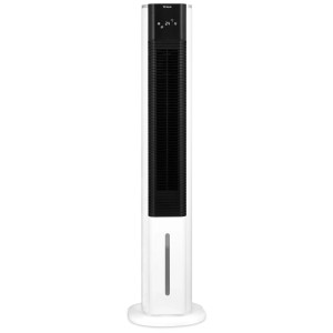 Rafraîchisseur d'air Trisa Hydro Chill X81 Max blanc et noir. Climatiseur avec écran tactile et filtre à air.