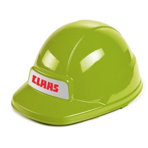 Casco protettivo giocattolo Falk Claas verde in plastica per bambini.