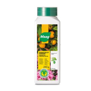 Maag Sequestrene Rapid fertilizzante di ferro 240g per piante ornamentali e agrumi.
