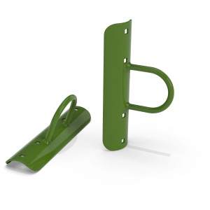Exit GetSet Anelli Battle Rope, set da 2, verdi, per Monkeybars e Powerstations.
