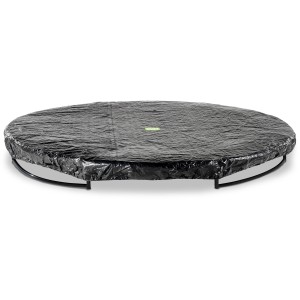 Bâche noire pour trampoline EXIT D427cm pour protéger des intempéries et de la saleté.